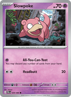 Slowpoke - pokemon TCG Card