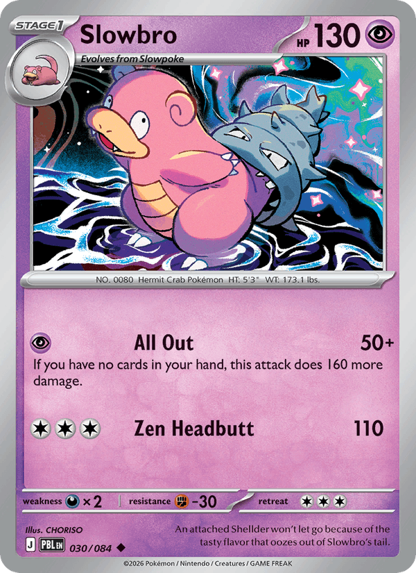 Slowbro - Pokémon TCG Card