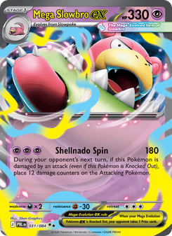 Mega Slowbro ex - pokemon TCG Card