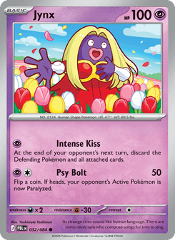 Jynx - pokemon TCG Card