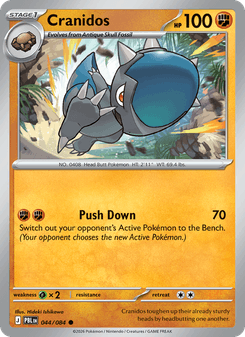 Cranidos - pokemon TCG Card
