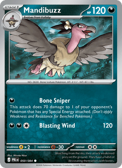 Mandibuzz - pokemon TCG Card