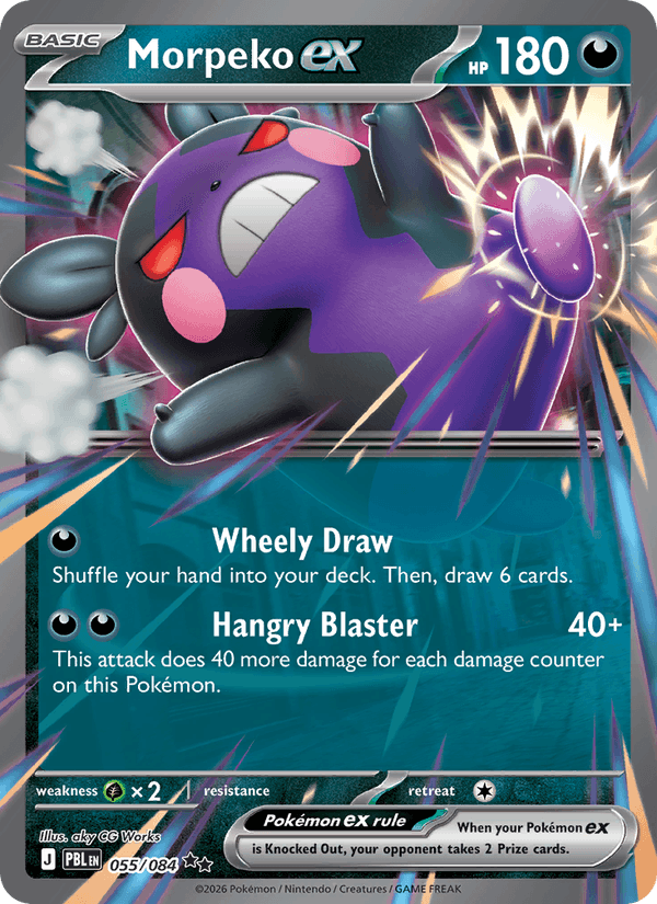Morpeko ex - Pokémon TCG Card