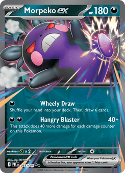 Morpeko ex - pokemon TCG Card