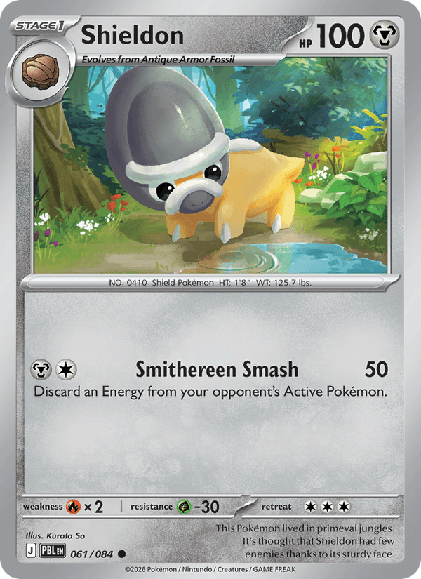 Shieldon - Pokémon TCG Card