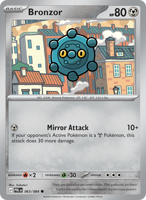 Bronzor - Pokémon TCG Card
