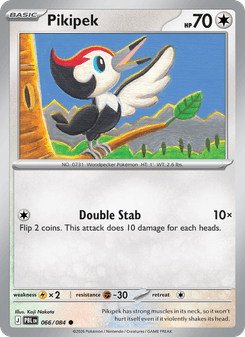 Pikipek - pokemon TCG Card