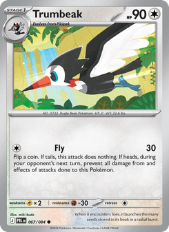 Trumbeak - pokemon TCG Card