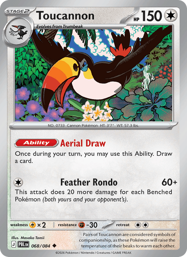 Toucannon - Pokémon TCG Card