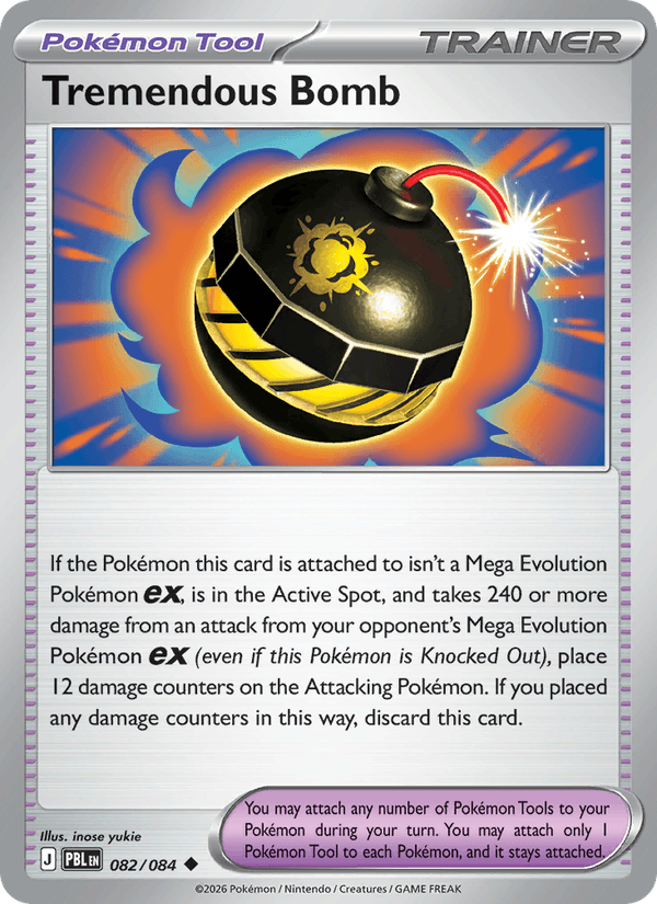 Tremendous Bomb - Pokémon TCG Card