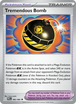 Tremendous Bomb - pokemon TCG Card