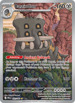 Bastiodon - pokemon TCG Card
