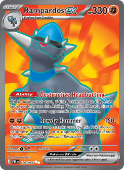 Rampardos ex - pokemon TCG Card