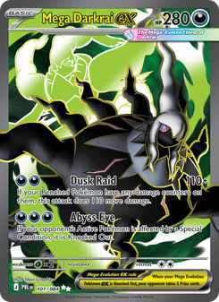 Mega Darkrai ex - pokemon TCG Card
