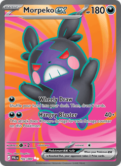 Morpeko ex - pokemon TCG Card