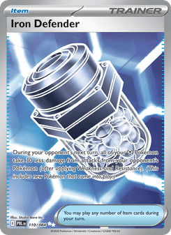 Iron Defender - pokemon TCG Card
