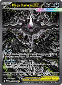 Mega Darkrai ex - pokemon TCG Card