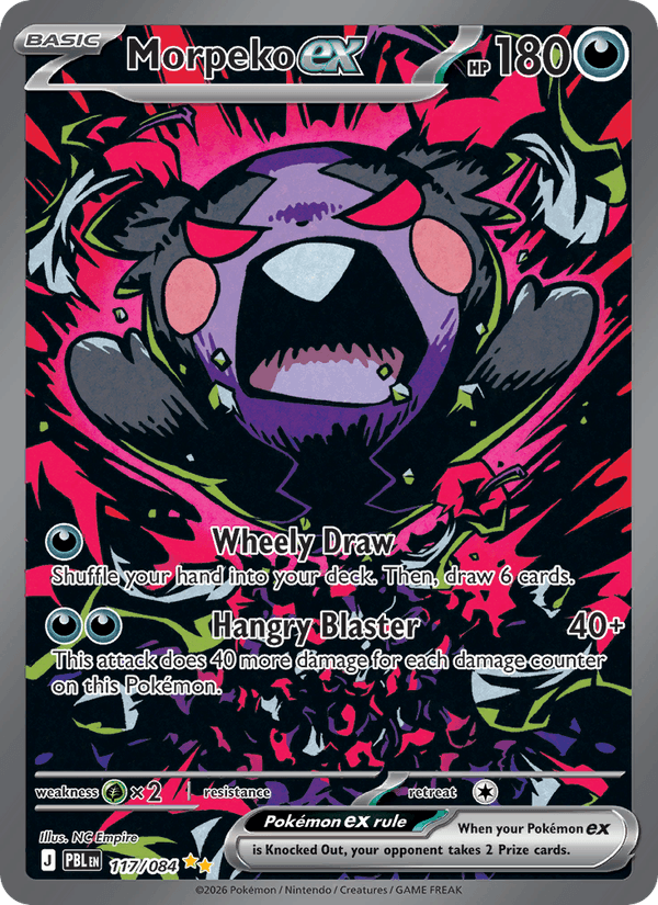 Morpeko ex - Pokémon TCG Card