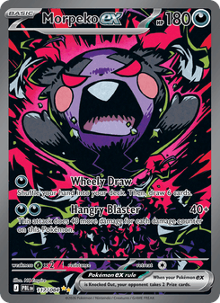 Morpeko ex - pokemon TCG Card