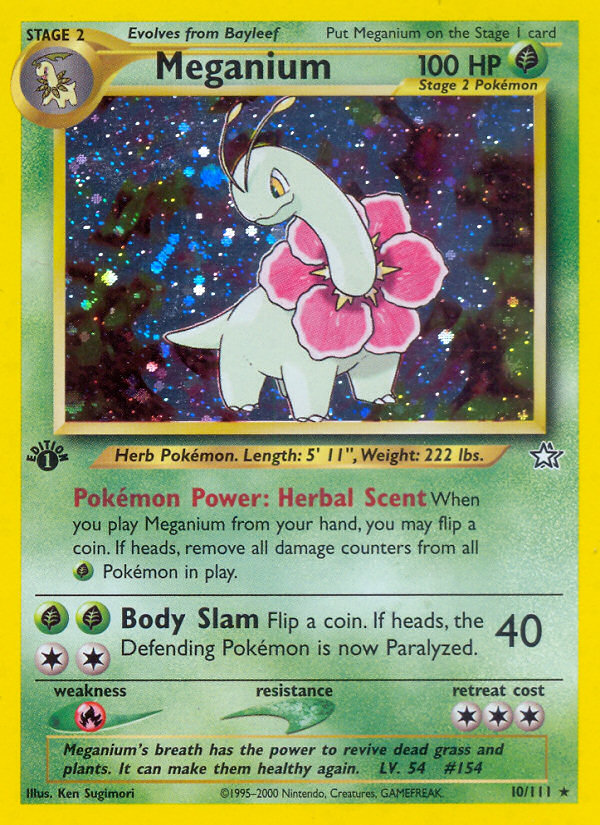 Meganium - Pokémon TCG Card
