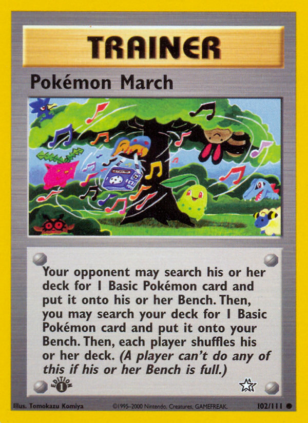 Pokémon March - Pokémon TCG Card
