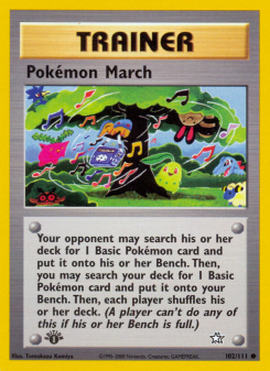 Pokémon March - pokemon TCG Card