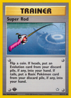Super Rod - pokemon TCG Card