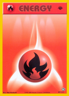 Fire Energy - pokemon TCG Card