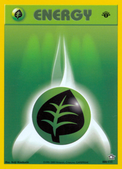 Grass Energy - pokemon TCG Card