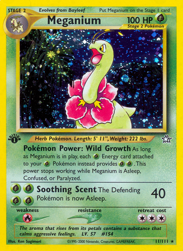 Meganium - Pokémon TCG Card
