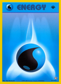 Water Energy - pokemon TCG Card