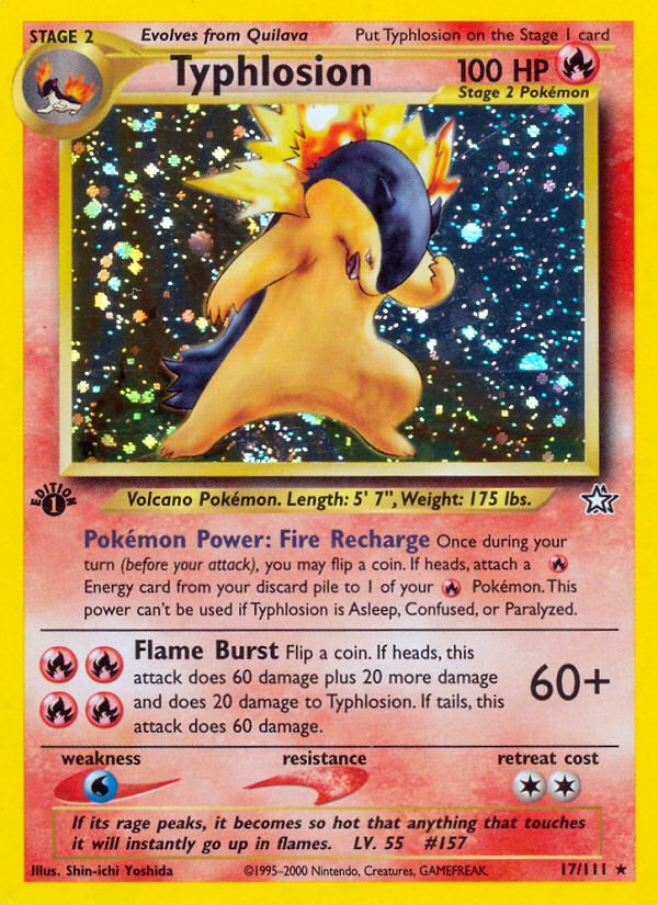 Typhlosion - Pokémon TCG Card