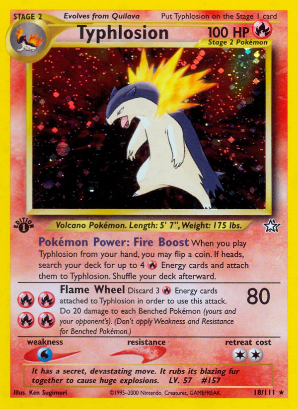 Typhlosion - Pokémon TCG Card