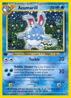Azumarill - pokemon TCG Card