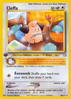 Cleffa - pokemon TCG Card