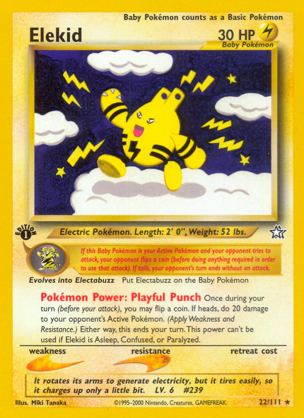 Elekid - Pokémon TCG Card