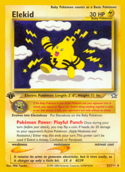Elekid - pokemon TCG Card