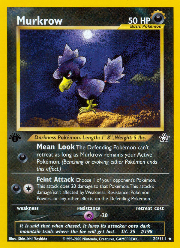 Murkrow - Pokémon TCG Card