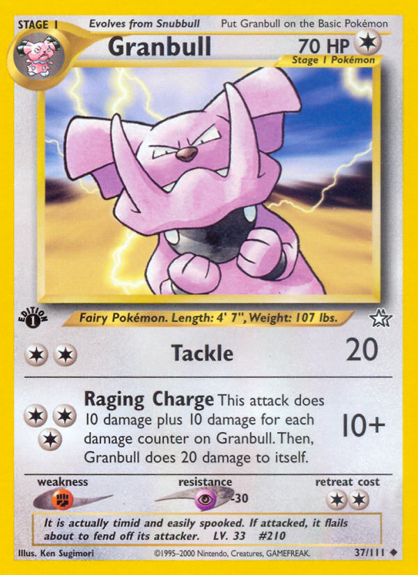 Granbull - Pokémon TCG Card