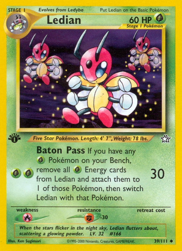 Ledian - Pokémon TCG Card