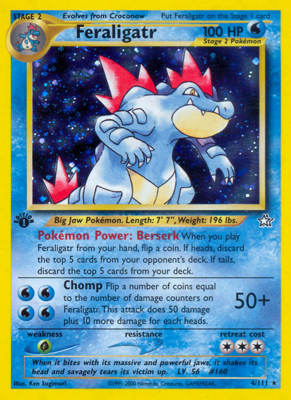 Feraligatr - Pokémon TCG Card