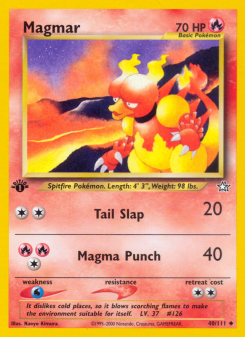 Magmar - pokemon TCG Card
