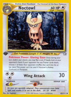 Noctowl - pokemon TCG Card