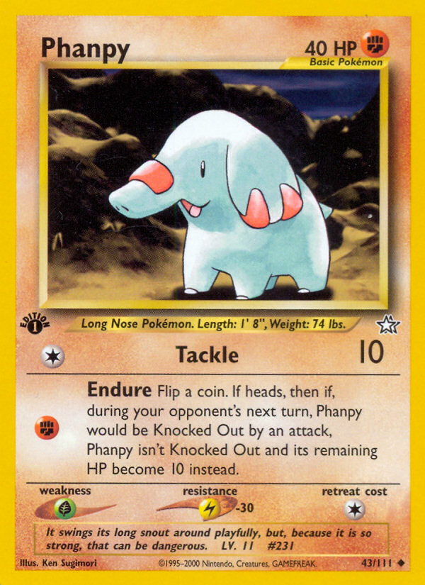 Phanpy - Pokémon TCG Card