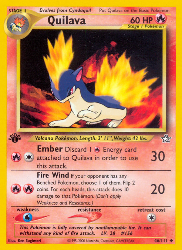 Quilava - Pokémon TCG Card