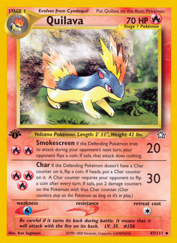 Quilava - Pokémon TCG Card