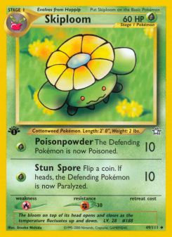 Skiploom - pokemon TCG Card