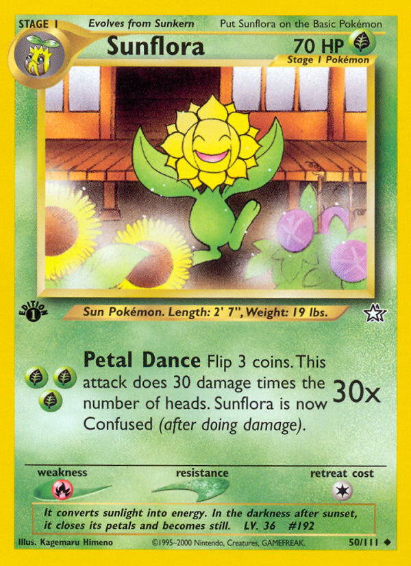 Sunflora - Pokémon TCG Card