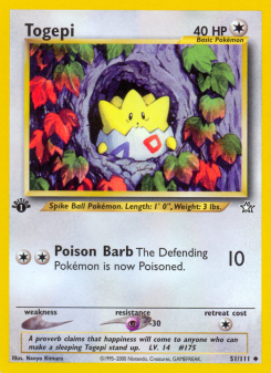 Togepi - pokemon TCG Card