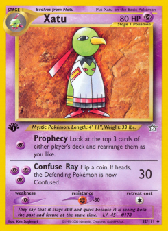 Xatu - pokemon TCG Card